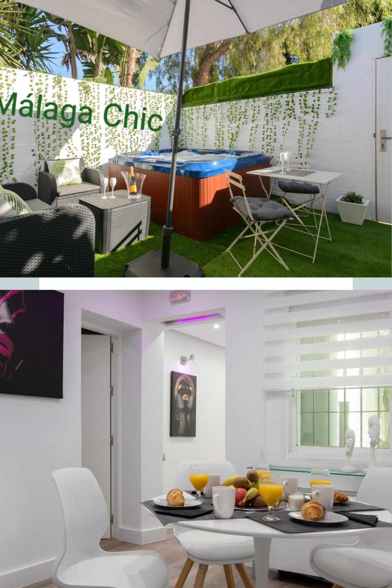 Chic Jacuzzi Y Playa Apartamento Málaga